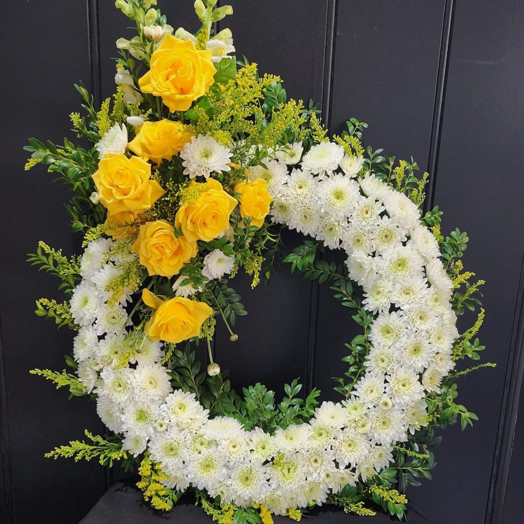 Circle of Lght sympathy wreath